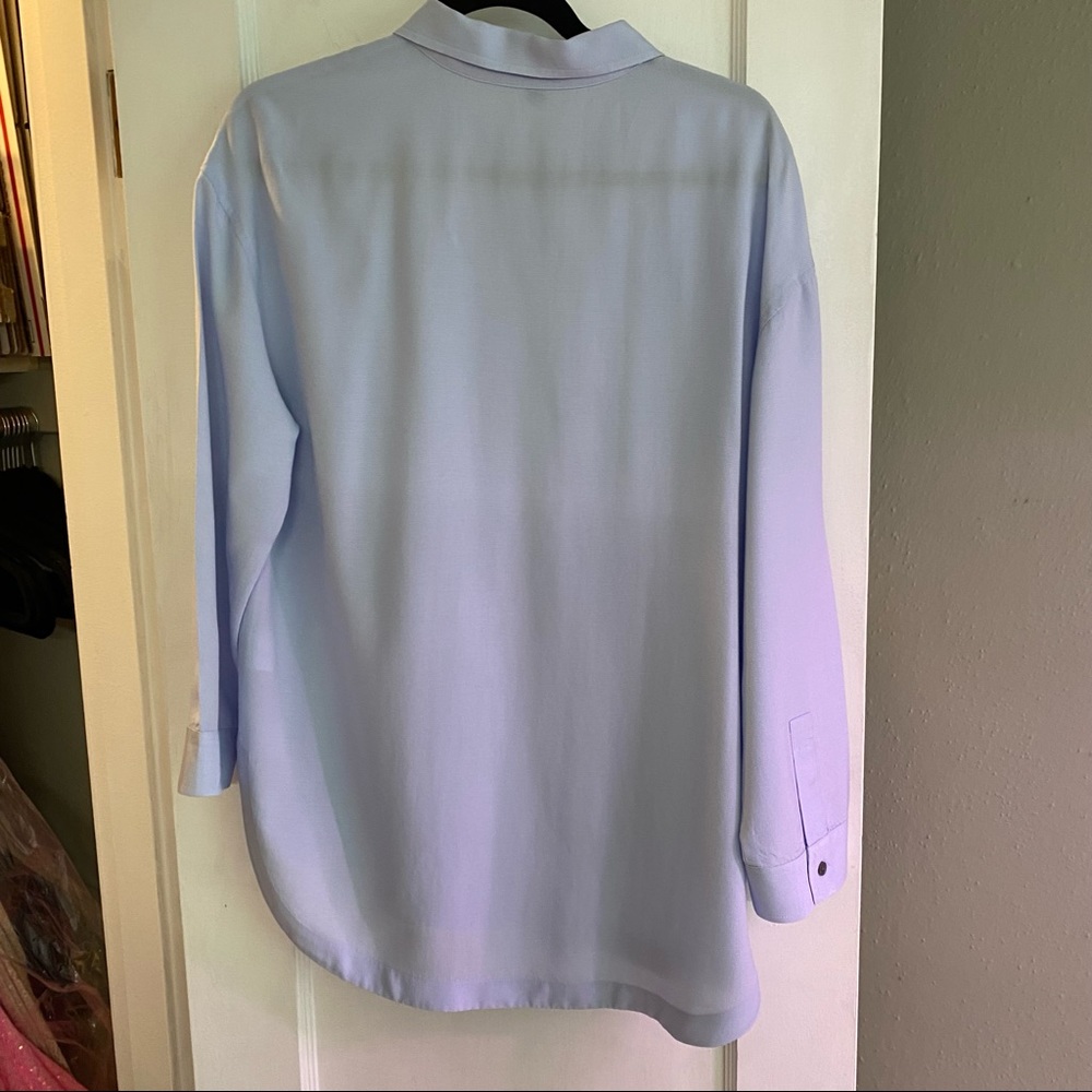 J Crew Tunic Half Button Down Size M - image 6